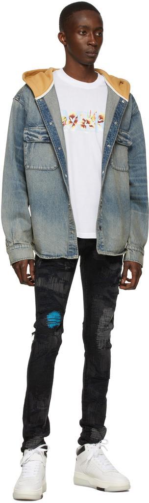 商品AMIRI|Black Distressed Jeans,价格¥10820,第6张图片详细描述