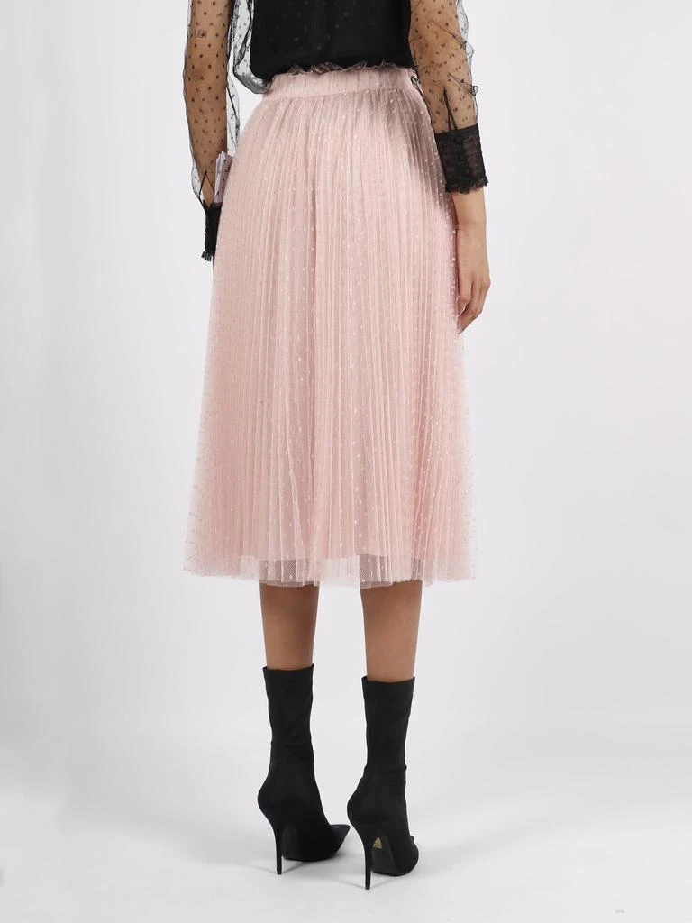 商品RED Valentino|RED Valentino Pleated Point D Esprit Tulle Skirt,价格¥3789,第4张图片详细描述