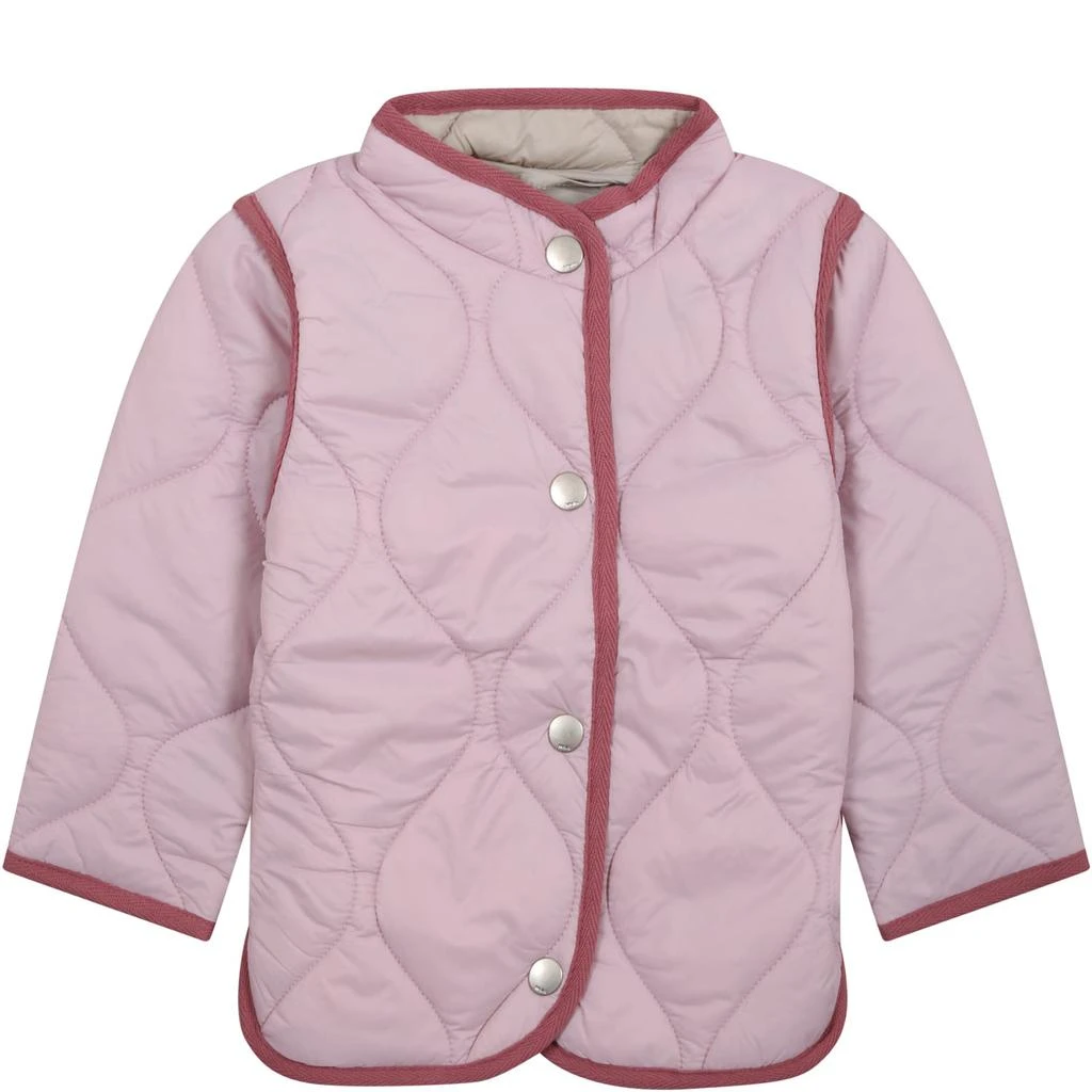 商品MOLO|Molo Pink Duvet For Baby Girl With Logo,价格¥659,第1张图片