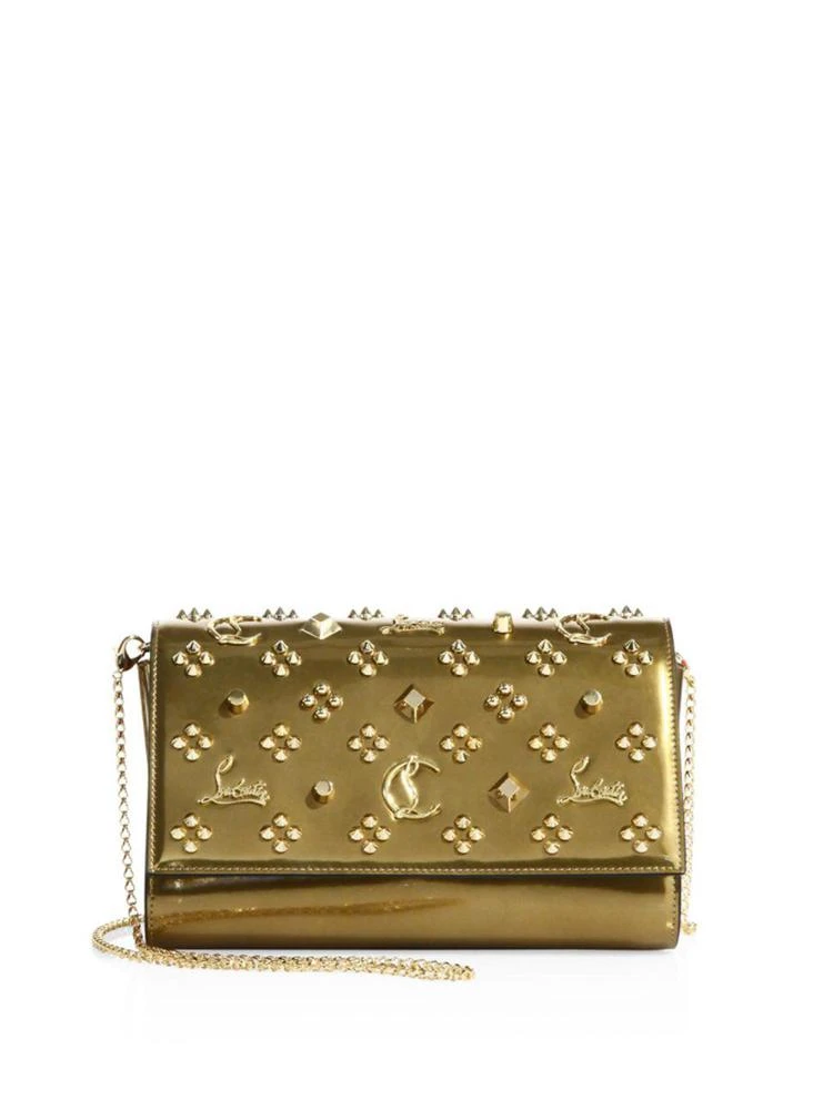 商品Christian Louboutin|Paloma Leather Clutch,价格¥9680,第1张图片