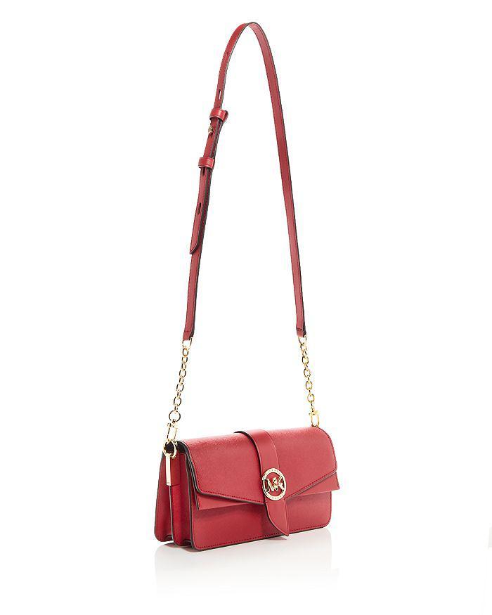 商品Michael Kors|Greenwich Medium Leather Shoulder Bag,价格¥2929,第6张图片详细描述