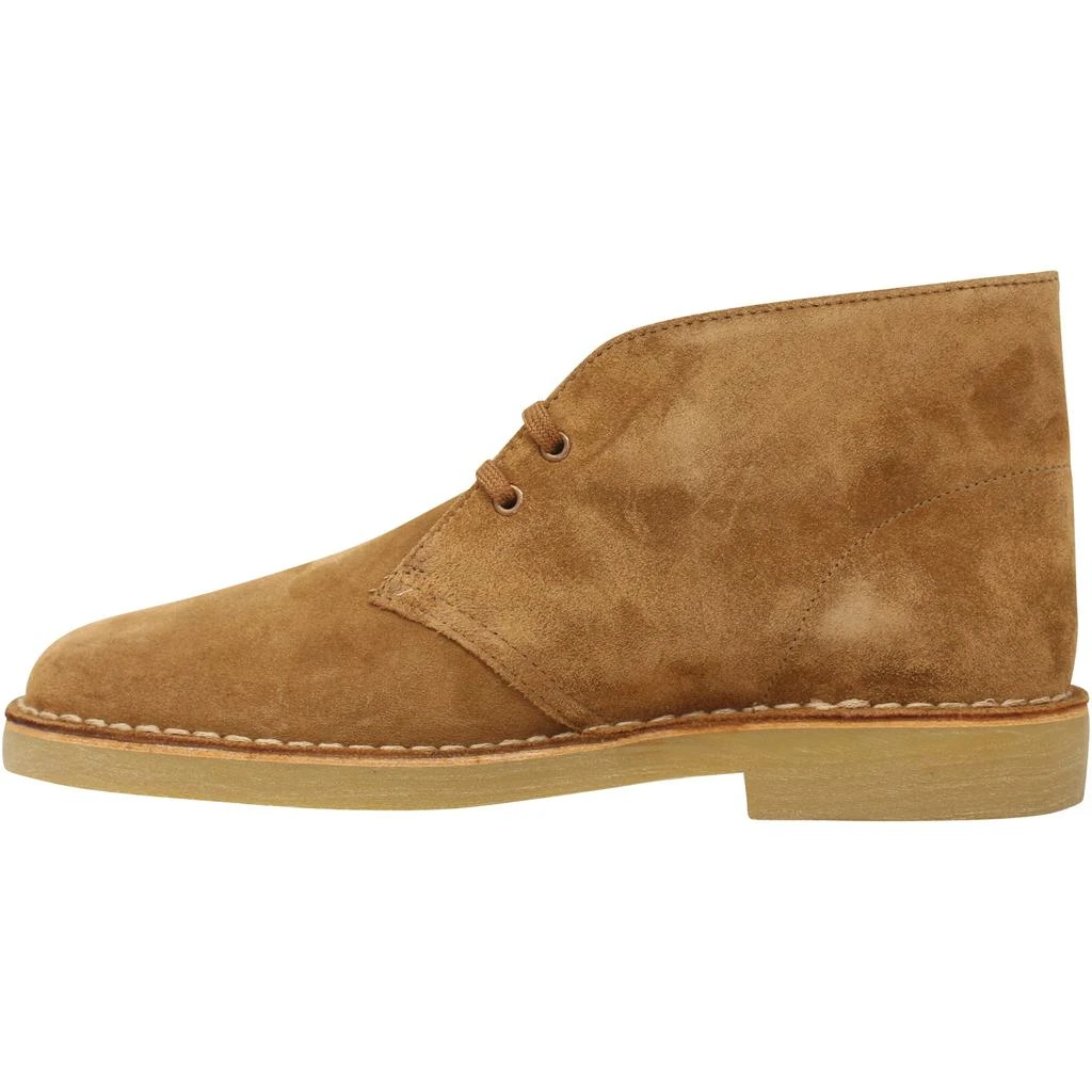 商品Clarks|Clarks Desert Boot 2 Cognac Suede  261-56375 Men's,价格¥805,第2张图片详细描述