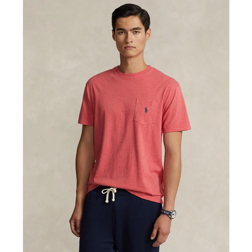 商品Ralph Lauren|Men's Classic-Fit Jersey Pocket T-Shirt,价格¥237,第1张图片