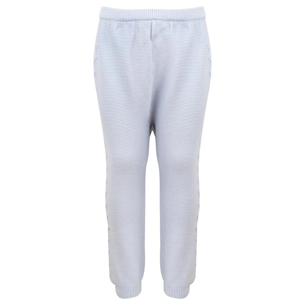 Blue Star Motif Knitted Trouser Set 商品