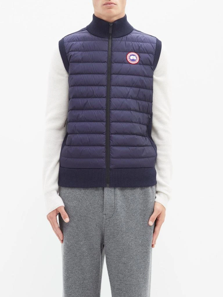 商品Canada Goose|HyBridge quilted down merino-wool gilet,价格¥2974,第1张图片