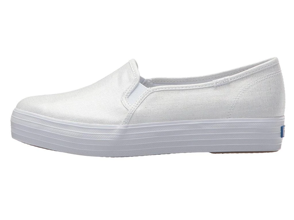 商品Keds|Triple Decker Metallic Linen,价格¥306,第4张图片详细描述