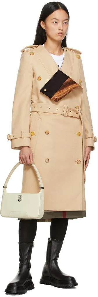 商品Burberry|Beige Runway Coat,价格¥35103,第4张图片详细描述
