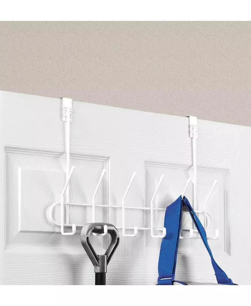 Over The Door 6-Double Hook Rack 商品