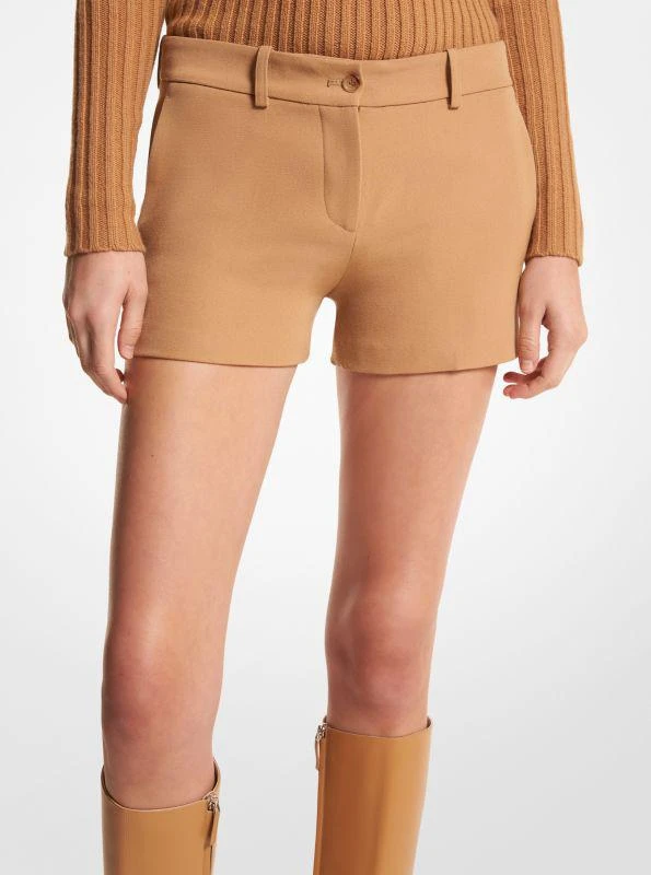 商品Michael Kors|Samantha Wool Gabardine Shorts,价格¥1769,第1张图片