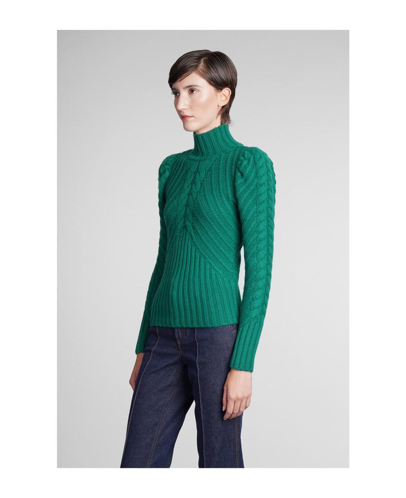 Knitwear In Green Wool商品第4张图片规格展示