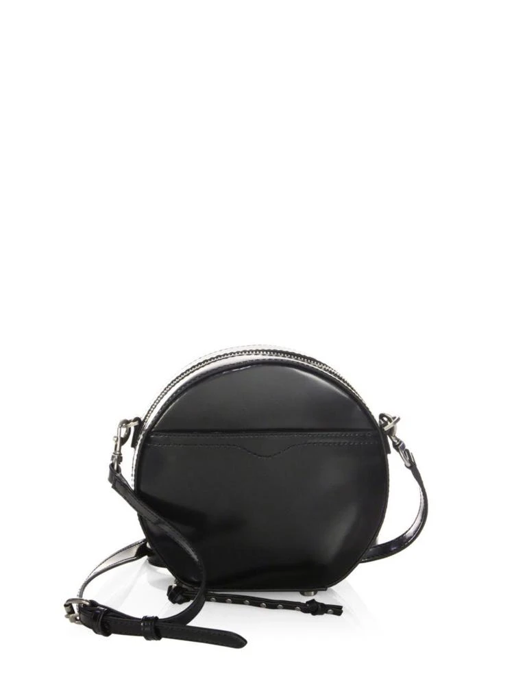 商品Rebecca Minkoff|Boston Circle 真皮斜挎包,价格¥1023,第1张图片