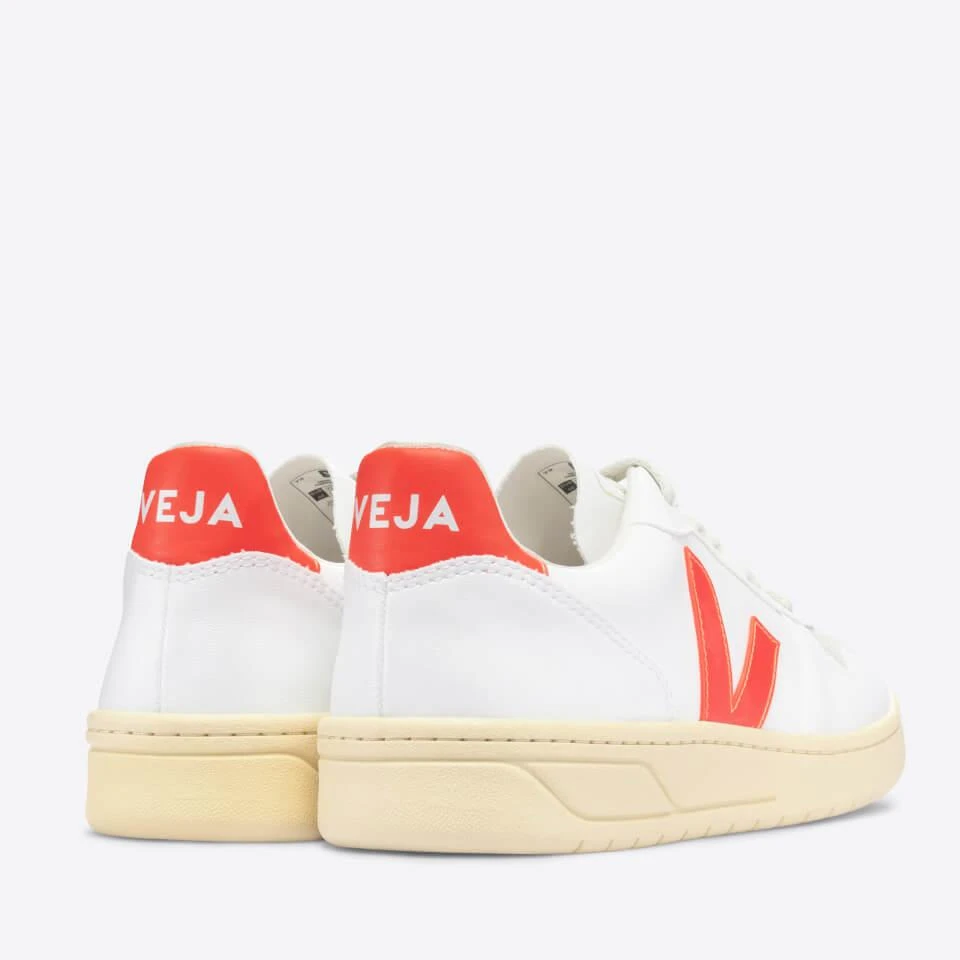 商品Veja|VEJA WOMEN’S V-10 FAUX LEATHER AND SUEDE TRAINERS,价格¥592,第4张图片详细描述