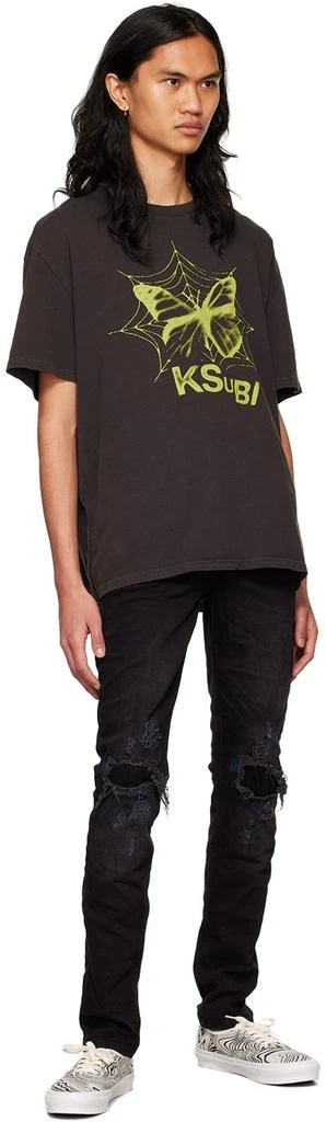 商品Ksubi|Black Chitch Blu Bottle Trashed Jeans,价格¥938,第4张图片详细描述