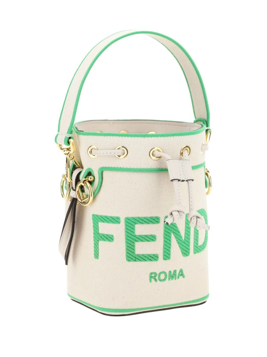 商品Fendi|Fendi 女士手提包 8BS010ANXEF1LG8 米白色,价格¥10052,第5张图片详细描述