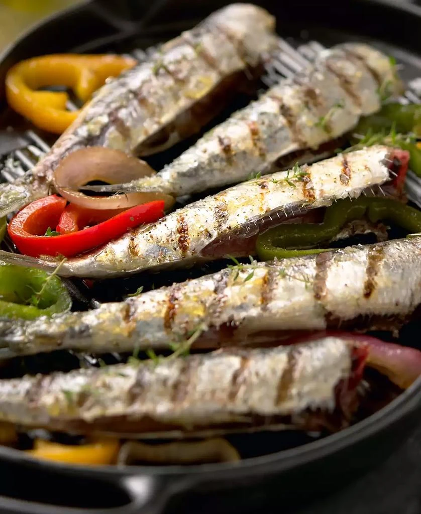 商品Chasseur|French Oval Cast Iron Grill Pan, 18-inch,价格¥1129,第5张图片详细描述