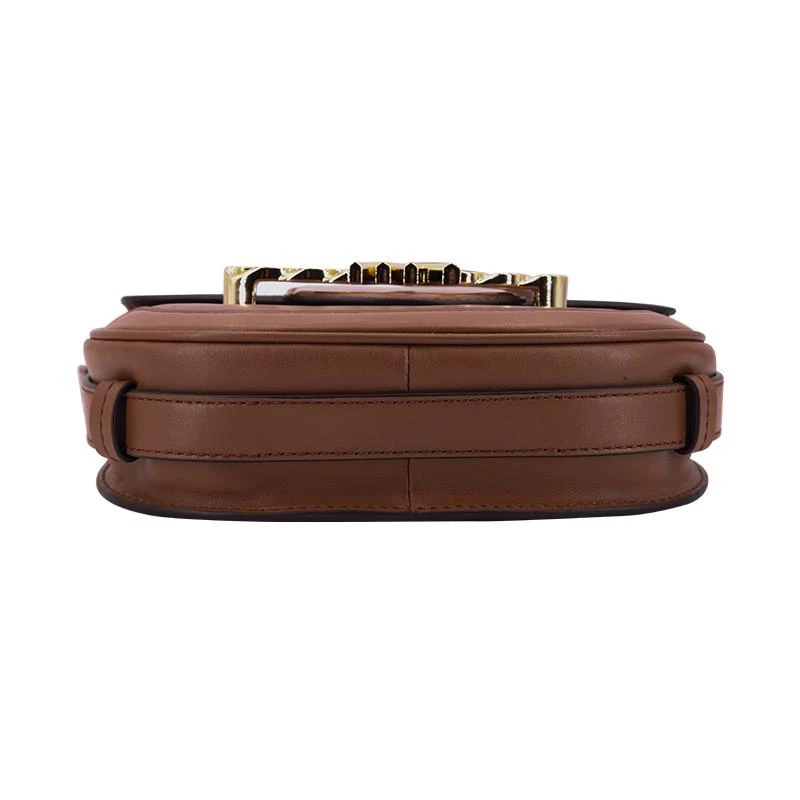 MK 女包 迈克·科尔斯 MICHAEL KORS 专柜款HALLY系列棕色小号单肩包 30F1G2HM6L LUGGAGE 商品