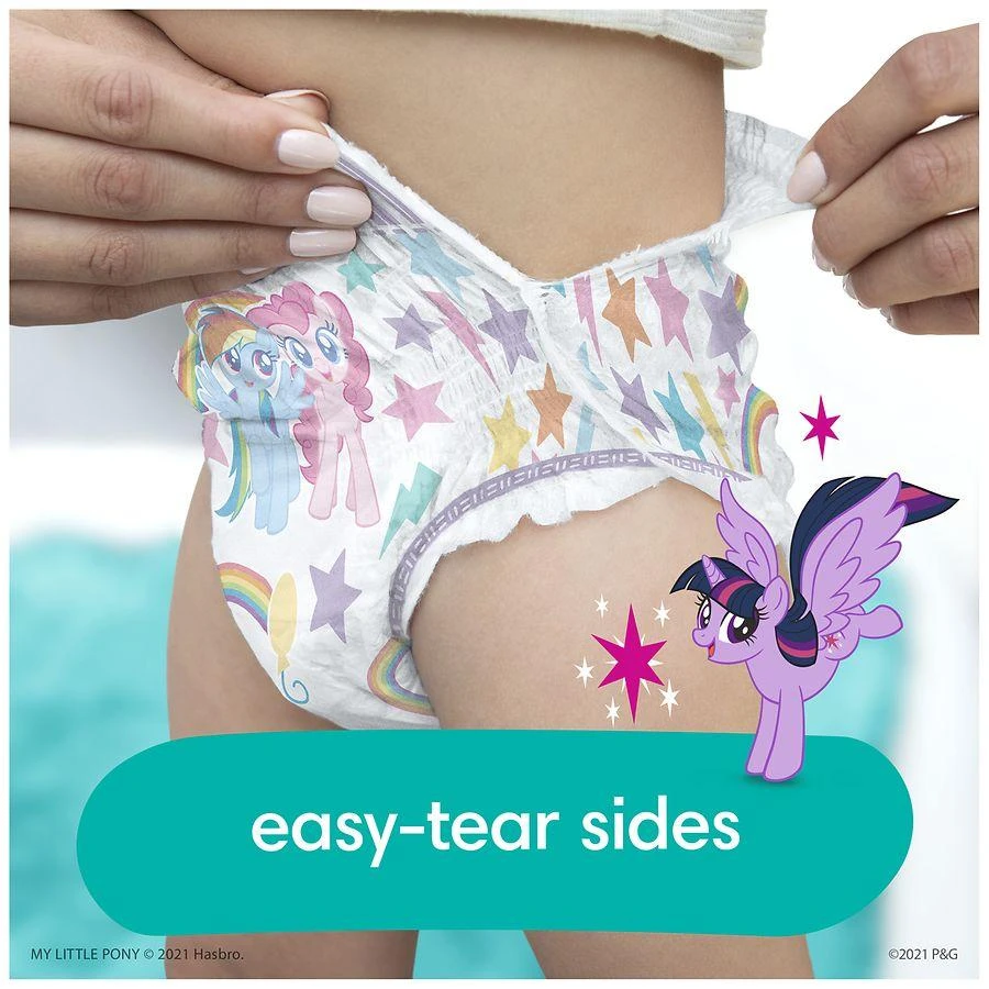 商品Pampers Easy Ups|Training Underwear Girls Super Size 4T-5T,价格¥253,第4张图片详细描述