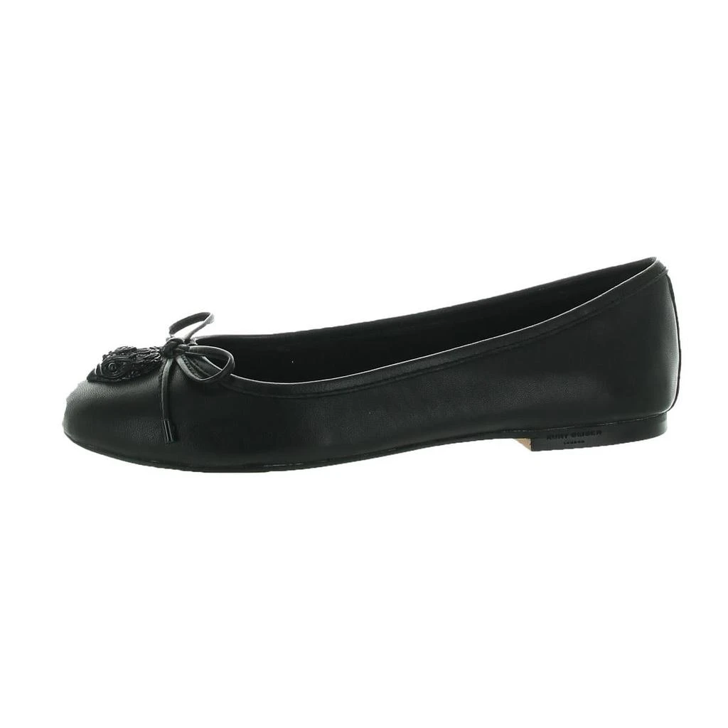 商品Kurt Geiger|Womens Leather Rhinestone Ballet Flats,价格¥642,第1张图片