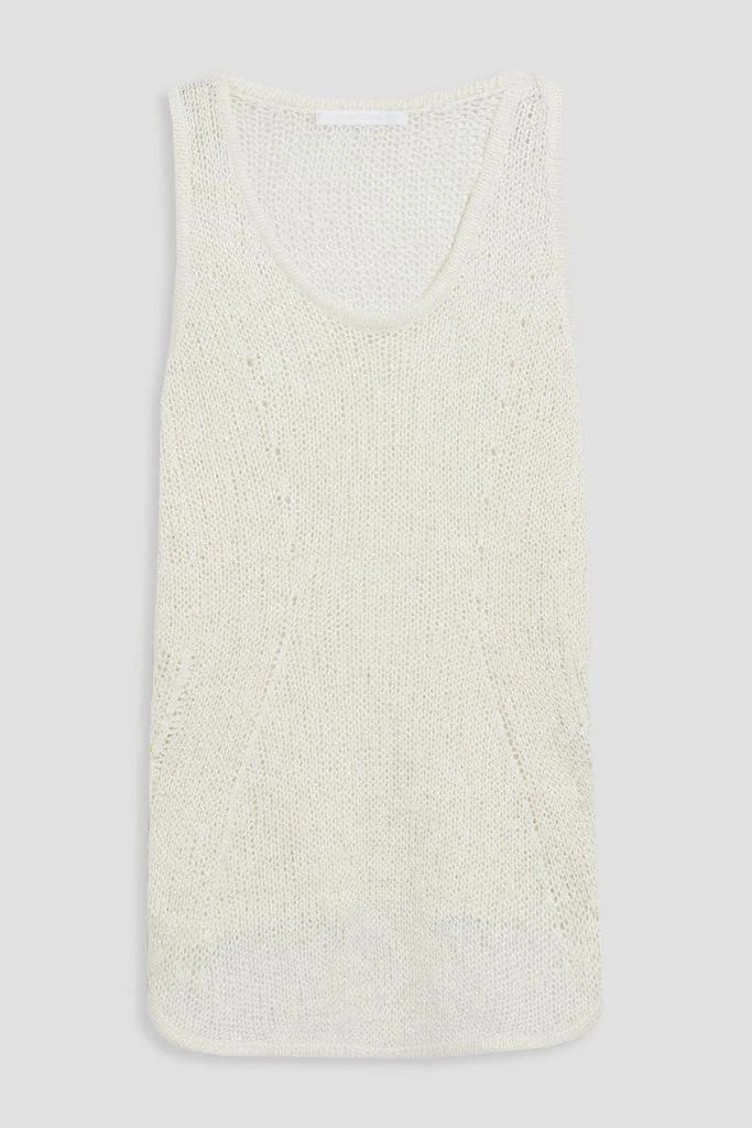 商品Helmut Lang|Open-knit silk tank,价格¥580,第1张图片