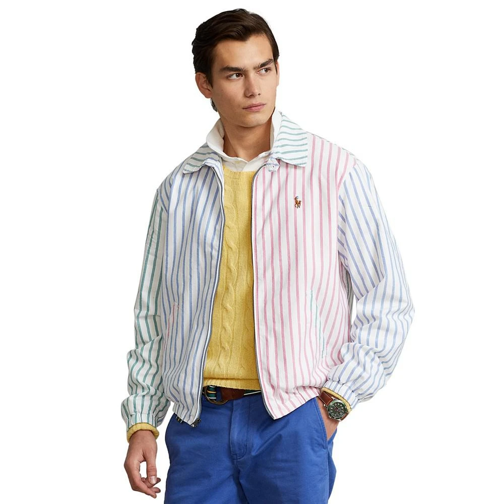 商品Ralph Lauren|Men's Bayport Striped Oxford Jacket,价格¥316,第1张图片