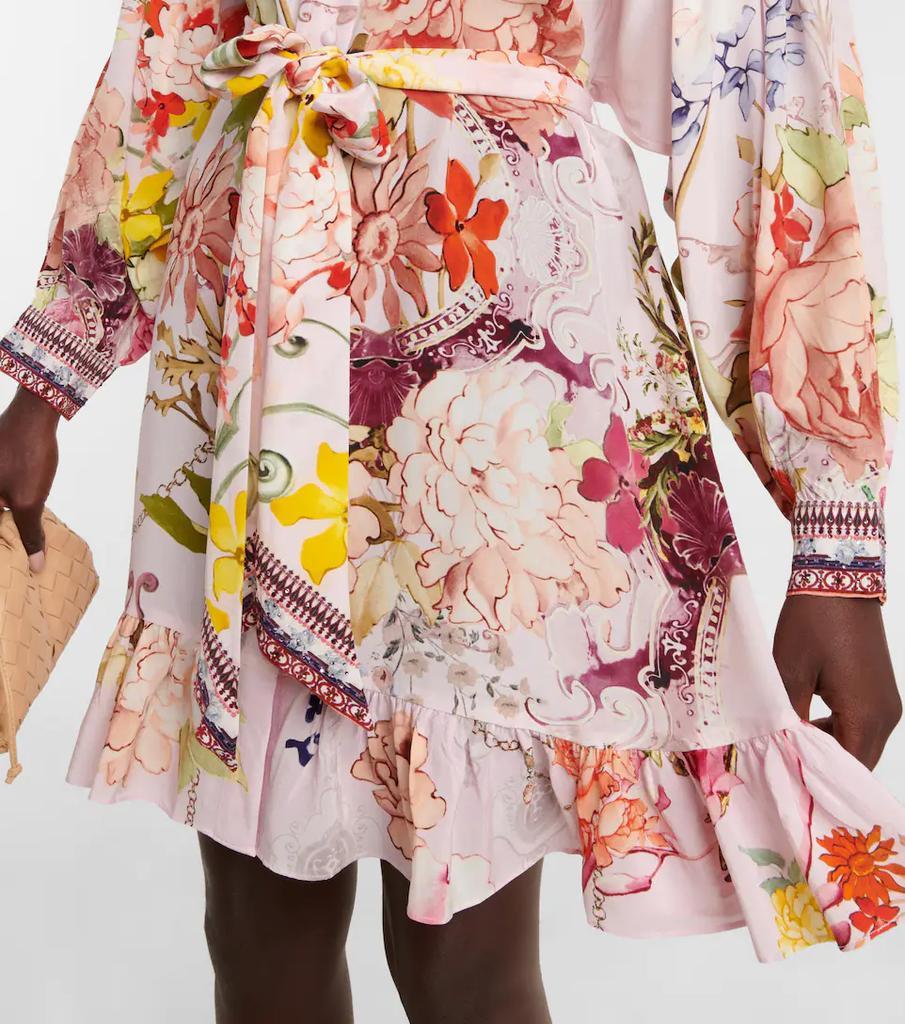 商品Camilla|Floral silk minidress,价格¥6301,第7张图片详细描述