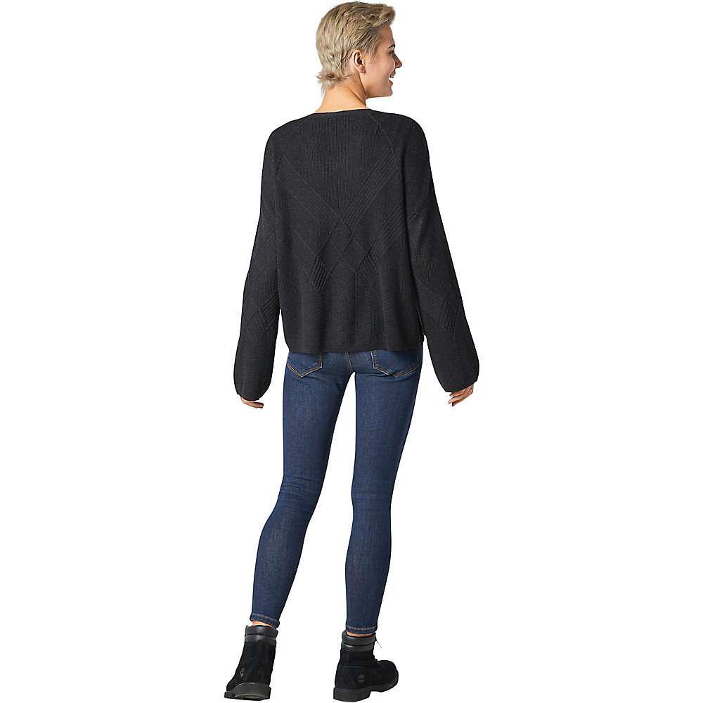 商品SmartWool|Women's Shadow Pine Cable V-Neck Sweater,价格¥450,第5张图片详细描述
