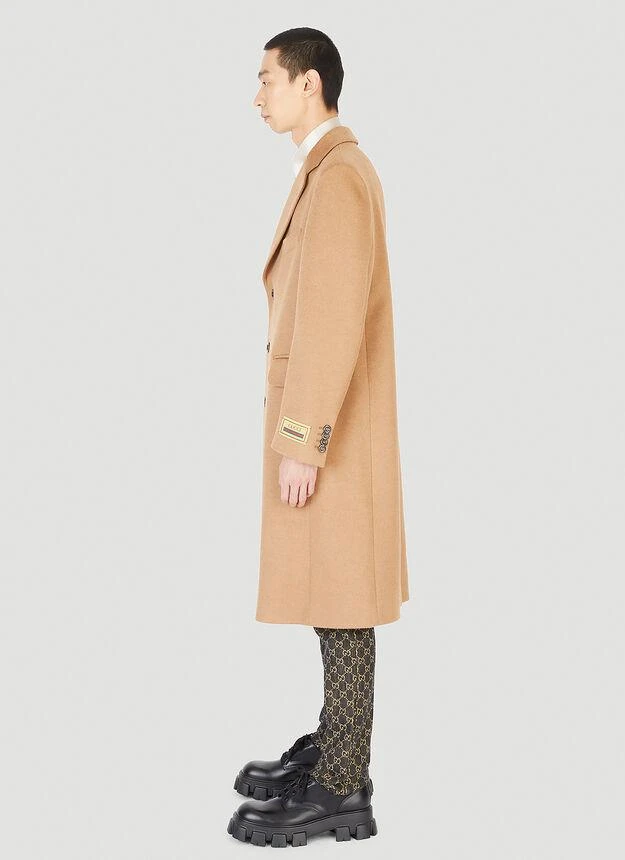 商品Gucci|Aria Coat in Camel,价格¥28919,第3张图片详细描述