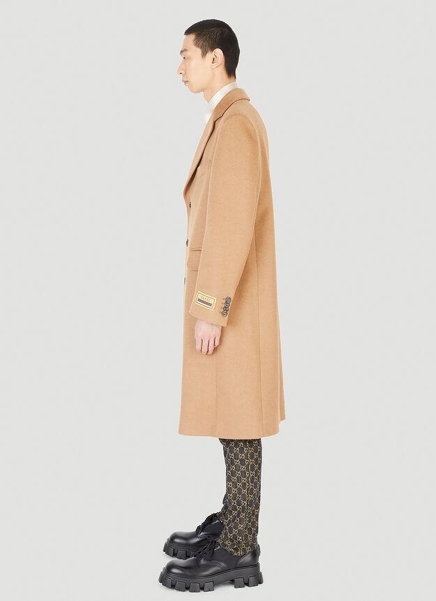 商品Gucci|Aria Coat in Camel,价格¥32263,第5张图片详细描述