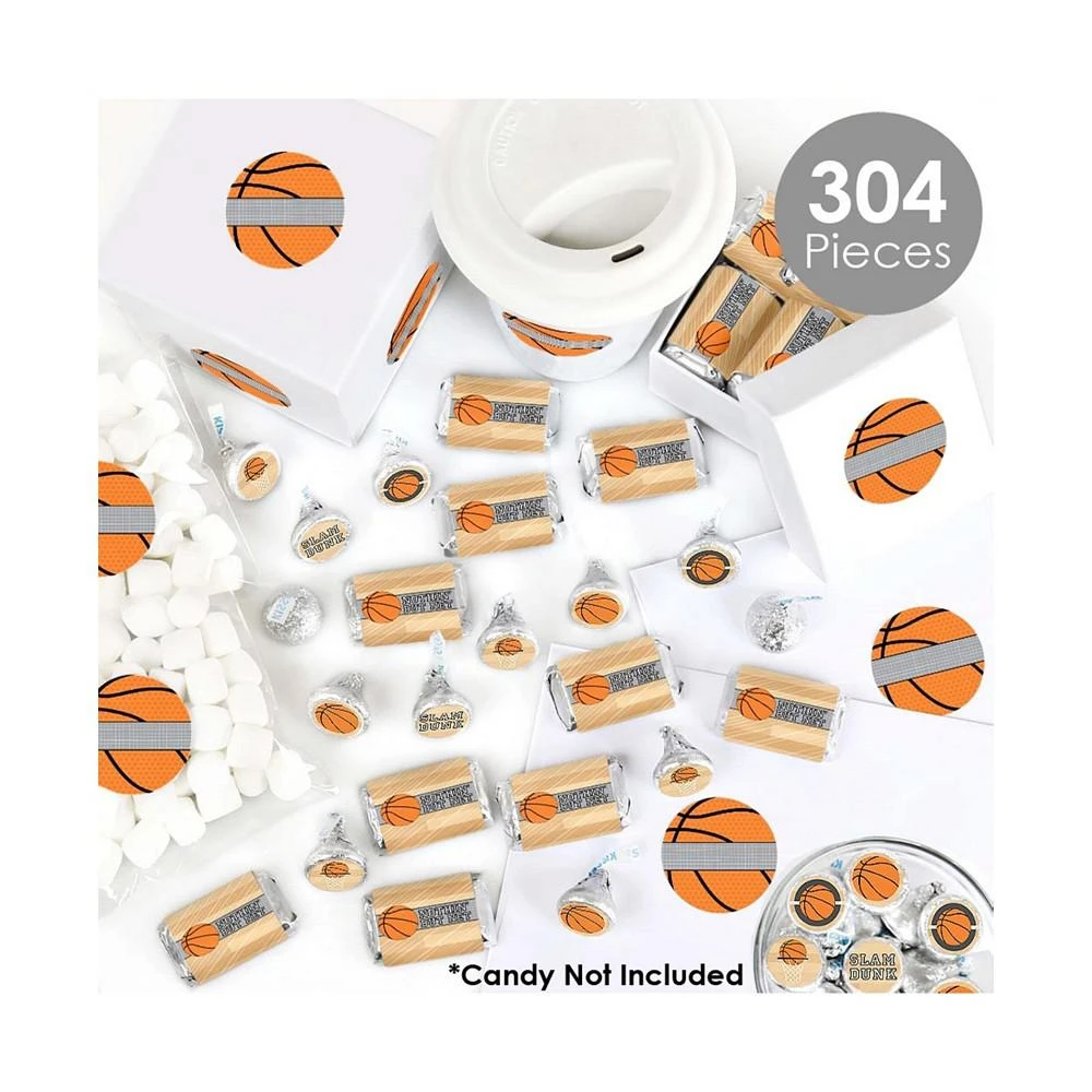 商品Big Dot of Happiness|Nothin' But Net - Basketball - Birthday Party Candy Favor Sticker Kit 304 Pieces,价格¥149,第3张图片详细描述