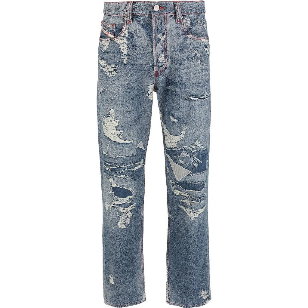商品Diesel|Diesel 2010 Straight-Leg Distressed Jeans,价格¥2533,第1张图片