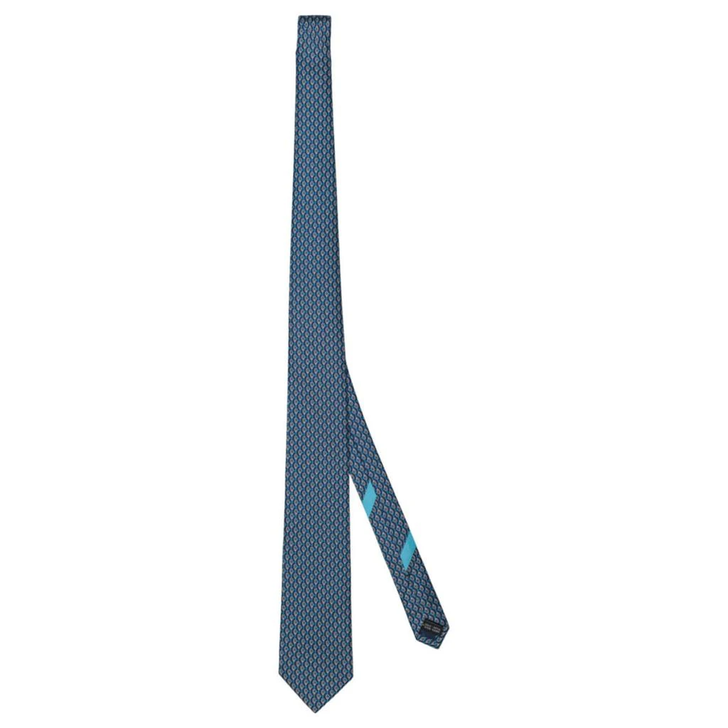 商品Salvatore Ferragamo|Ferragamo Tennis Print   Tie,价格¥895,第2张图片详细描述