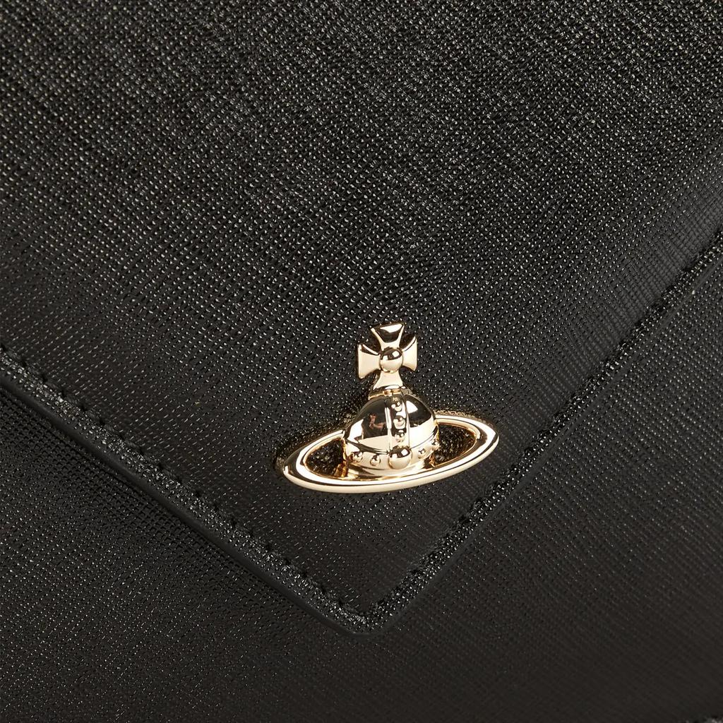 Vivienne Westwood Women's Victoria Envelope Clutch Bag - Black商品第4张图片规格展示