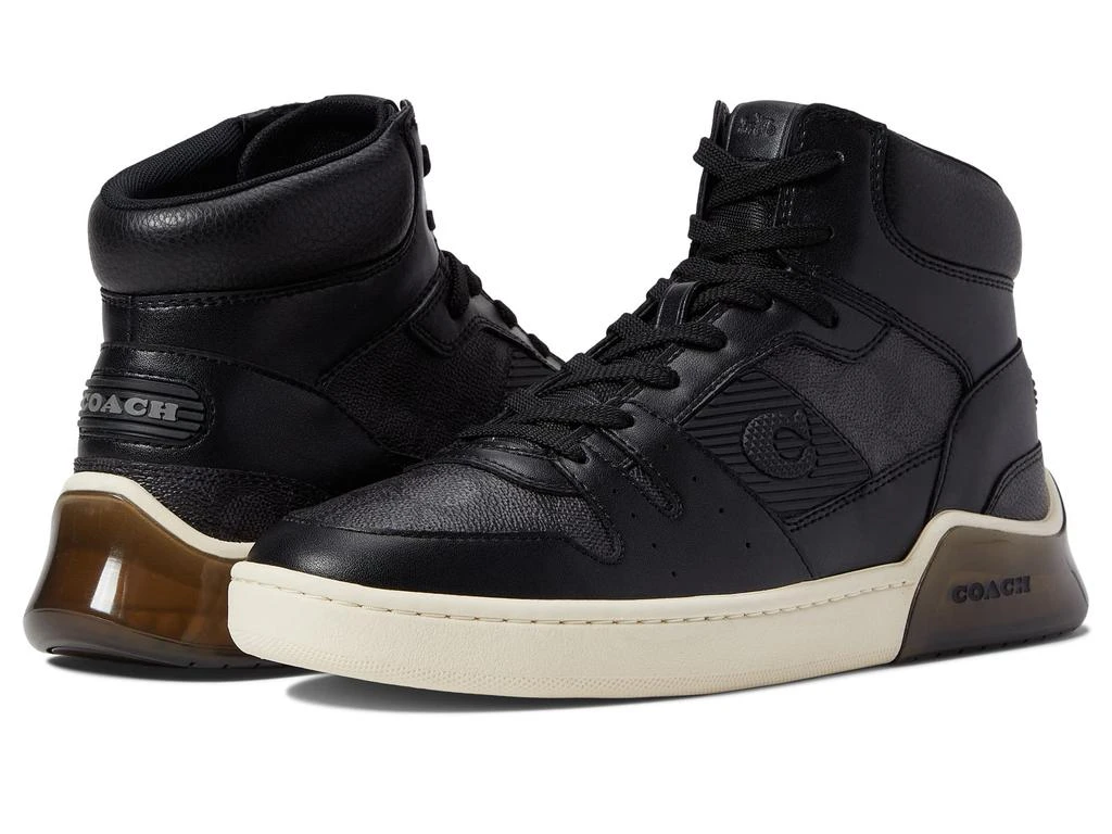 商品Coach|Citysole Signature High-Top,价格¥1262,第1张图片