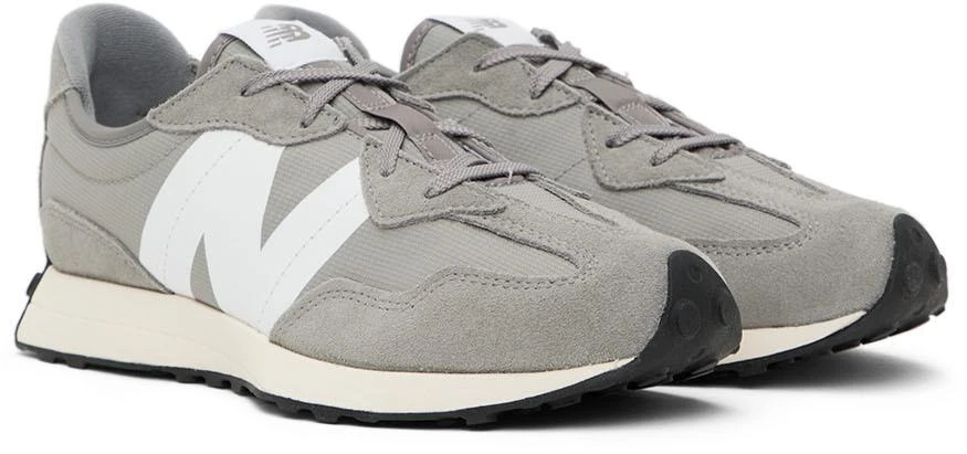商品New Balance|Kids Gray 327 Big Kids Sneakers,价格¥403,第4张图片详细描述