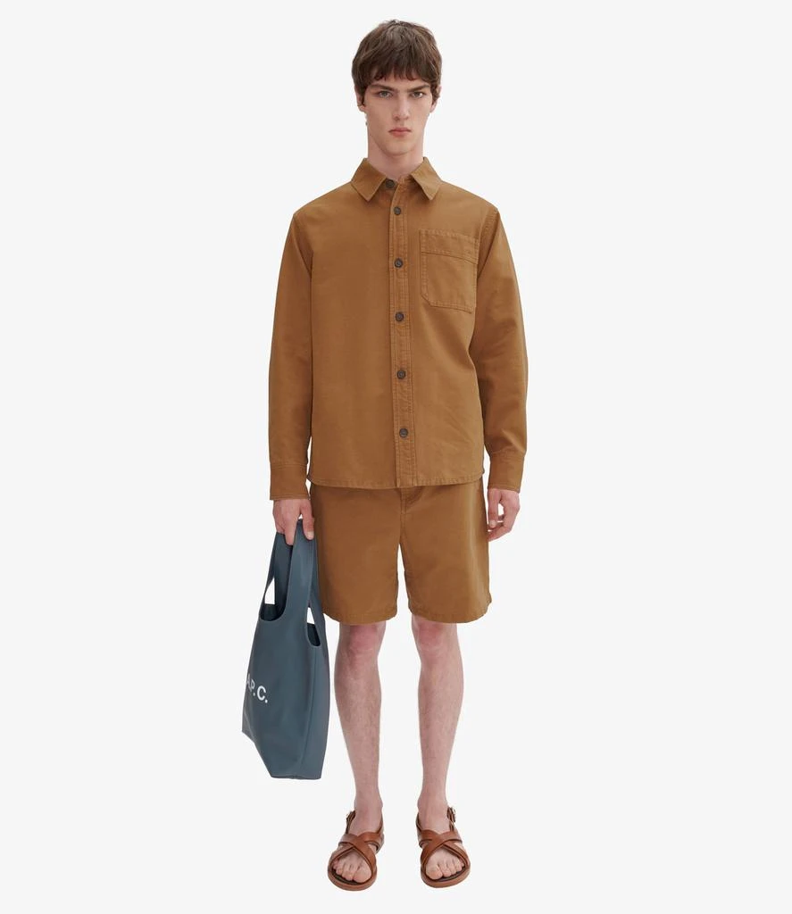商品A.P.C.|Basile Brodée Poitrine overshirt,价格¥2062,第4张图片详细描述