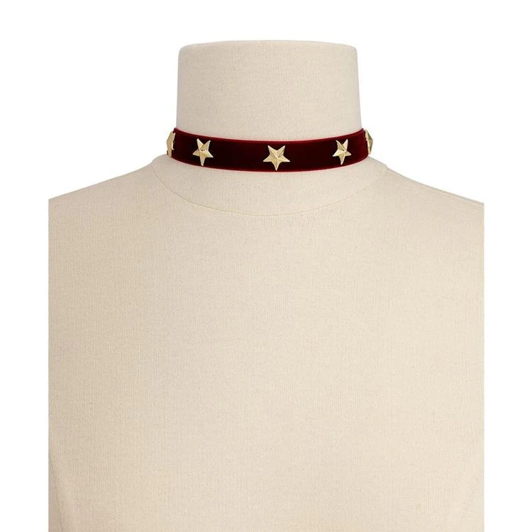 商品INC International|酒红丝绒星星Choker,价格¥37,第4张图片详细描述