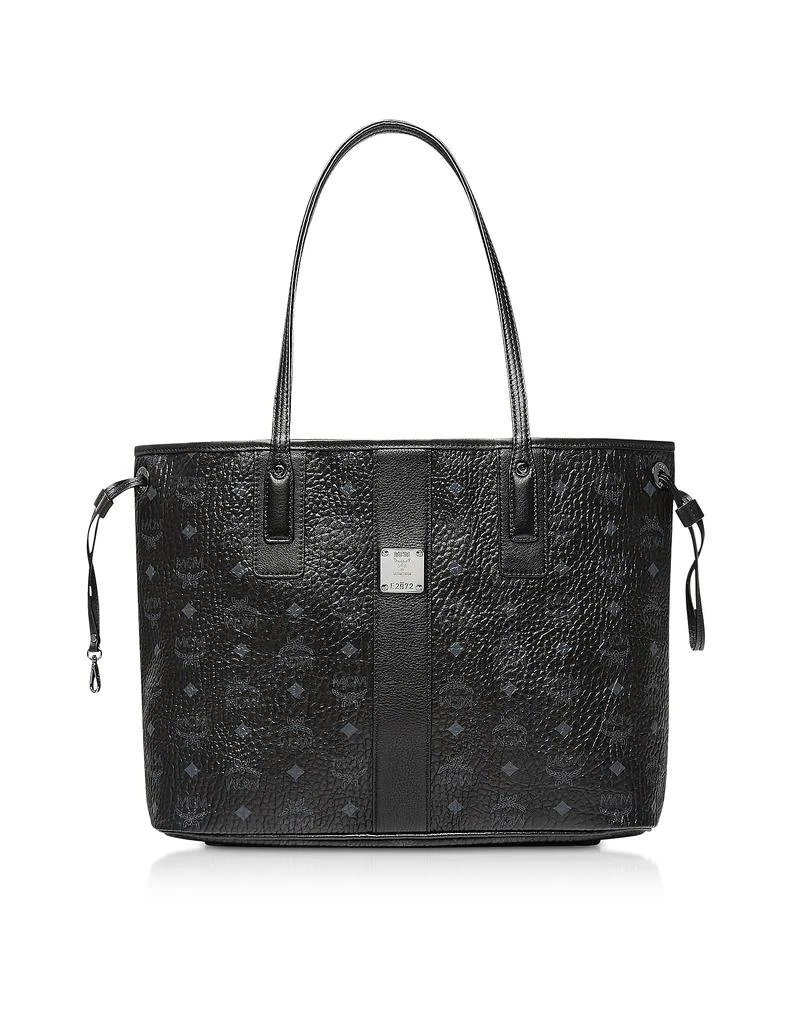 商品MCM|黑色 Shopper Project Visetos米色中号双面手提包,价格¥3765,第1张图片