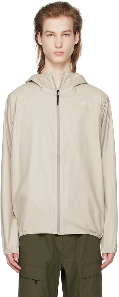 商品Goldwin|Beige Pertex Shield Air Jacket,价格¥1756,第1张图片