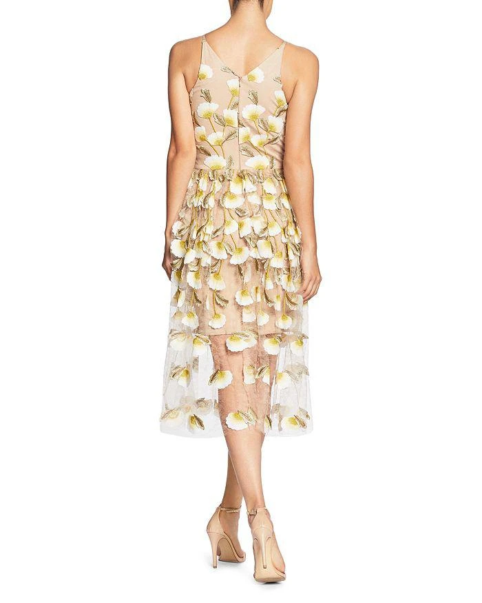 商品Dress The Population|Betsy Floral Illusion Dress,价格¥1602,第2张图片详细描述