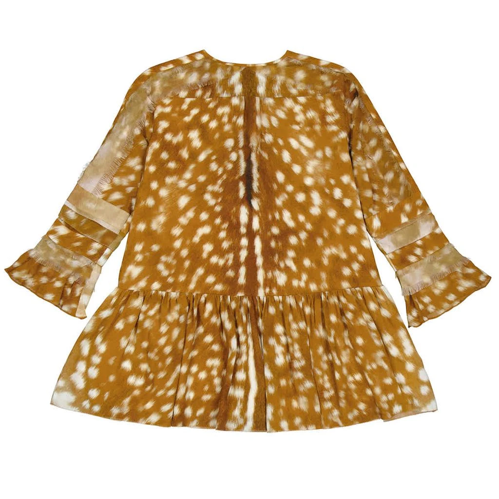 商品Burberry|Girls Tyra-print Long-sleeve Dress,价格¥2999,第2张图片详细描述