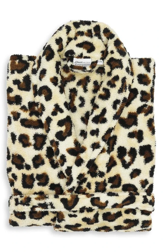 商品Linum Home Textiles|Super Plush Leopard Print Bathrobe,价格¥482,第3张图片详细描述