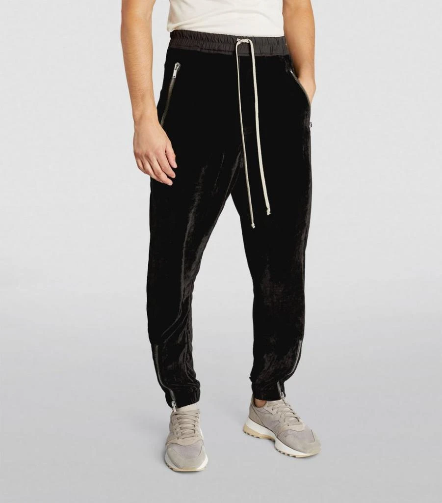 商品Rick Owens|Velvet Track Pants,价格¥6372,第3张图片详细描述