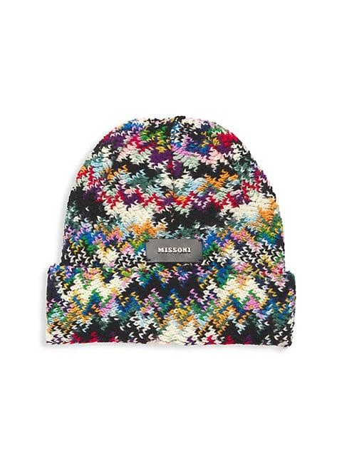 商品Missoni|Chevron Wool Beanie,价格¥2061,第1张图片