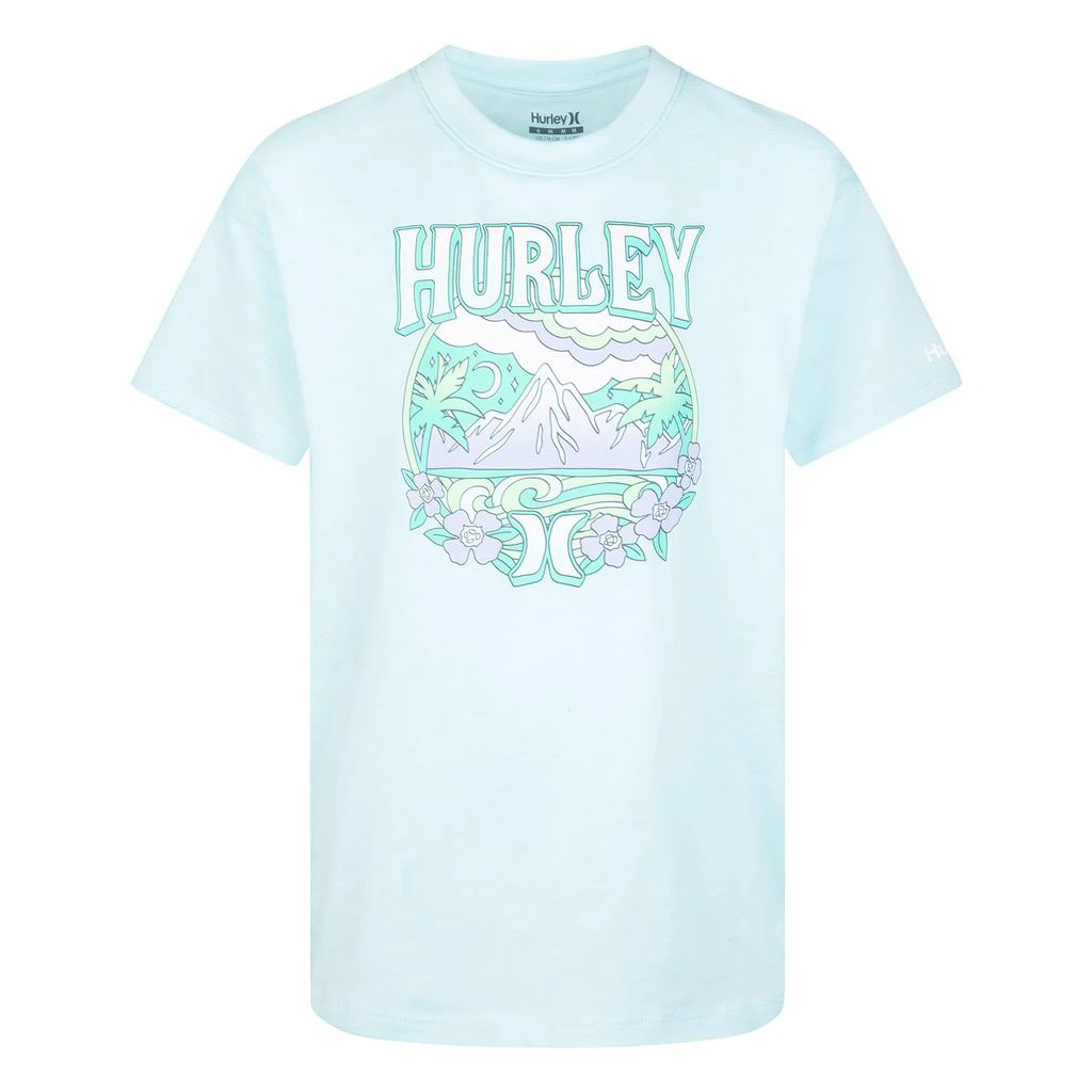 商品Hurley|Oversized Boxy Graphic T-Shirt (Little Kids),价格¥86,第1张图片