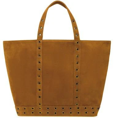 商品VANESSA BRUNO|中号磨砂皮锁眼手提包,价格¥1375,第2张图片详细描述