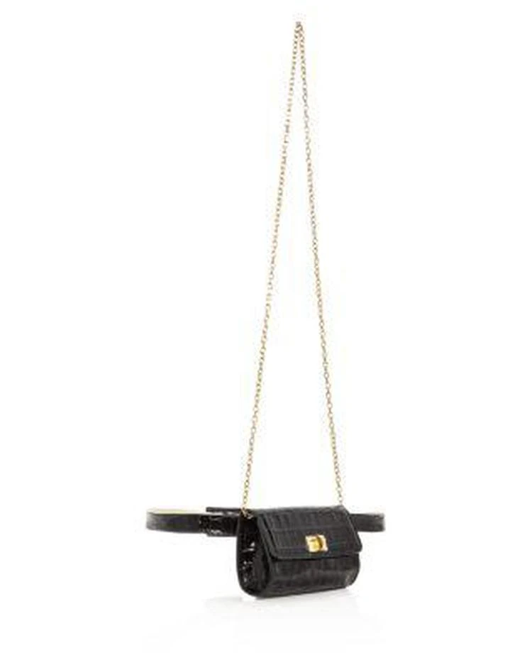 商品Max Mara|Micron Croc Embossed Leather Convertible Belt Bag,价格¥2345,第5张图片详细描述