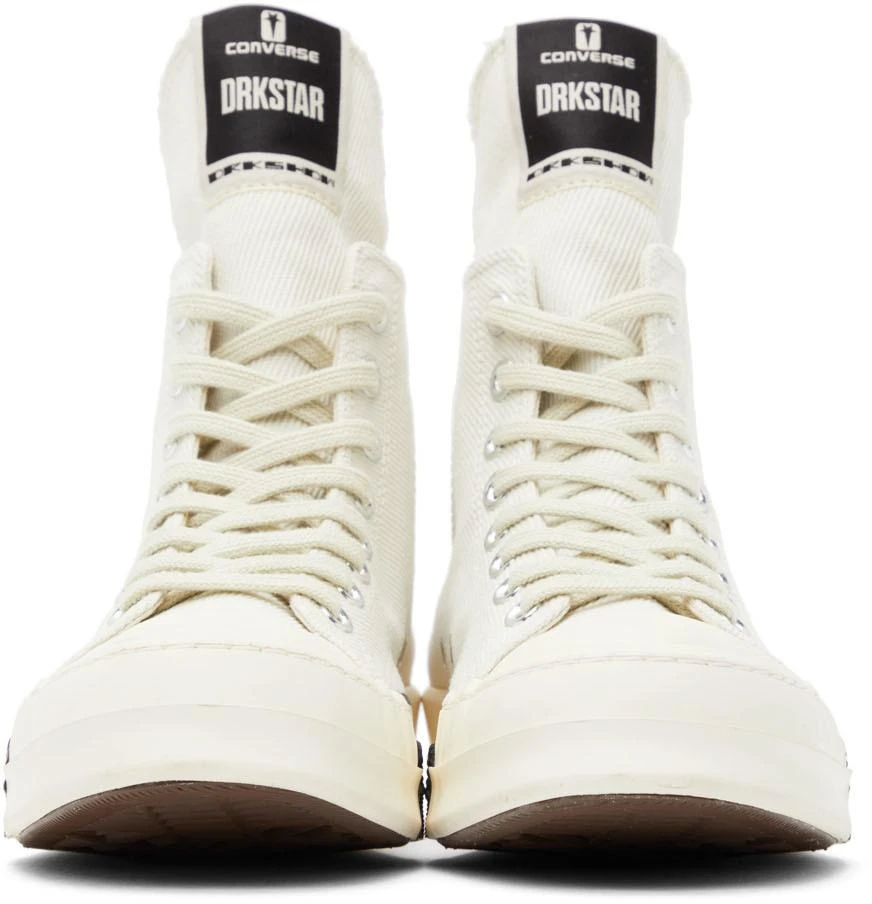 商品Rick Owens|Off-White Converse Edition Drkstar Hi Sneakers,价格¥932,第2张图片详细描述