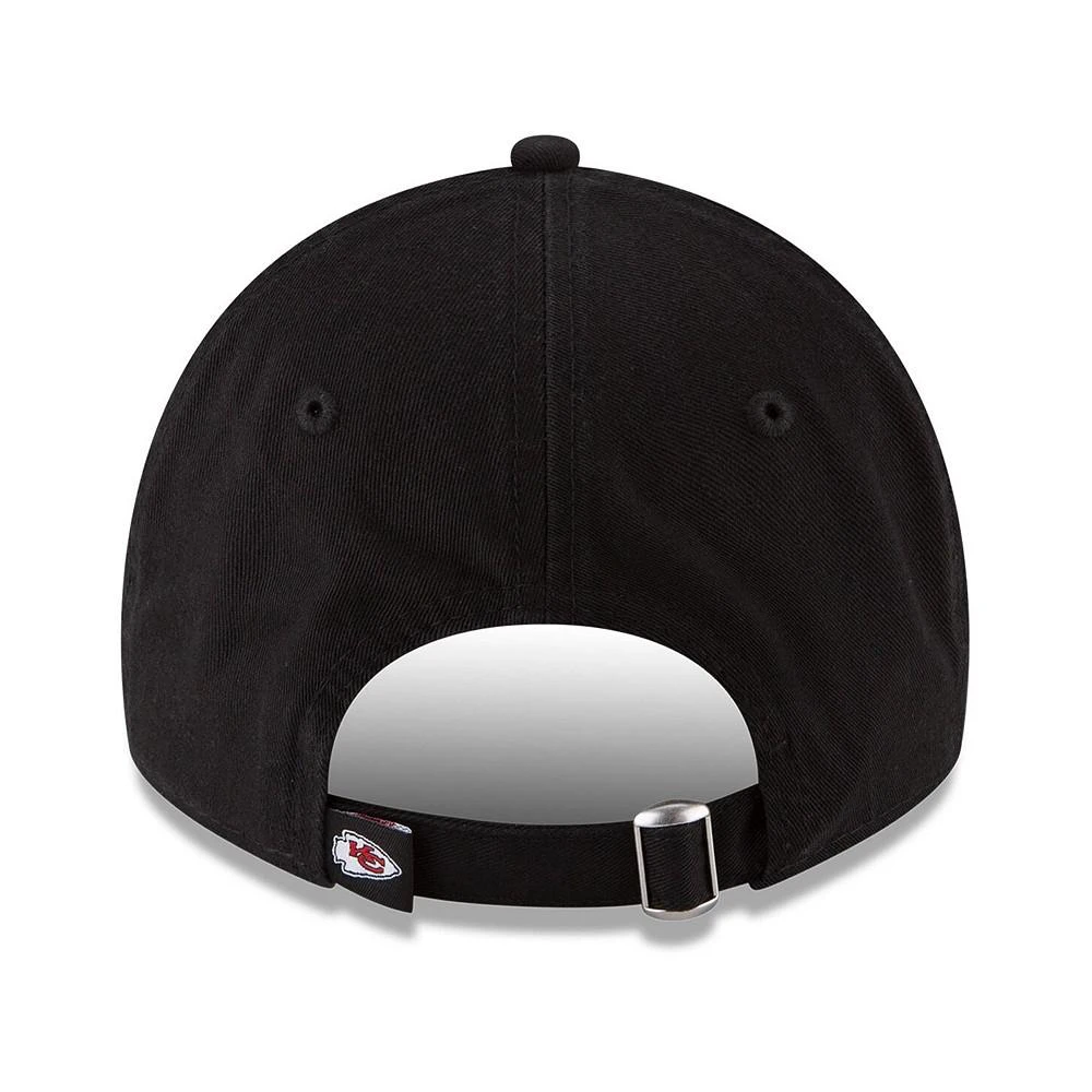 商品New Era|Men's Black Kansas City Chiefs Super Bowl LVIII Side Patch 9TWENTY Adjustable Hat,价格¥224,第2张图片详细描述