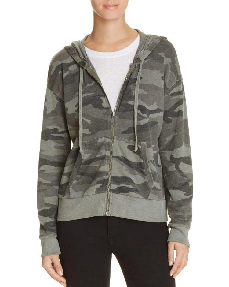 商品Splendid|Camo Zip Hoodie,价格¥775,第1张图片