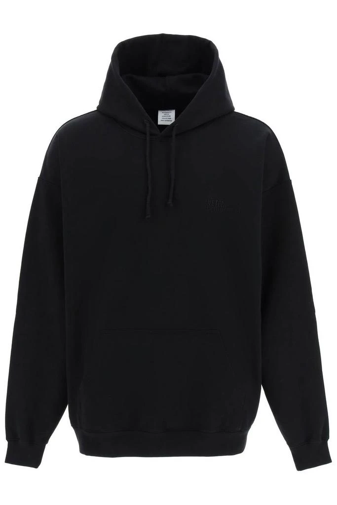 商品Vetements|Vetements Logo Embroidered Hoodie,价格¥3496,第1张图片